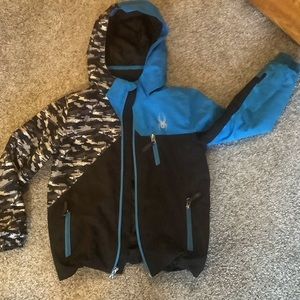 Spyder boys winter ski coat
